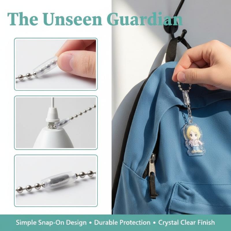 Pearl Trim Chain - Pearl Chain Anti-Drop Protective Cover High