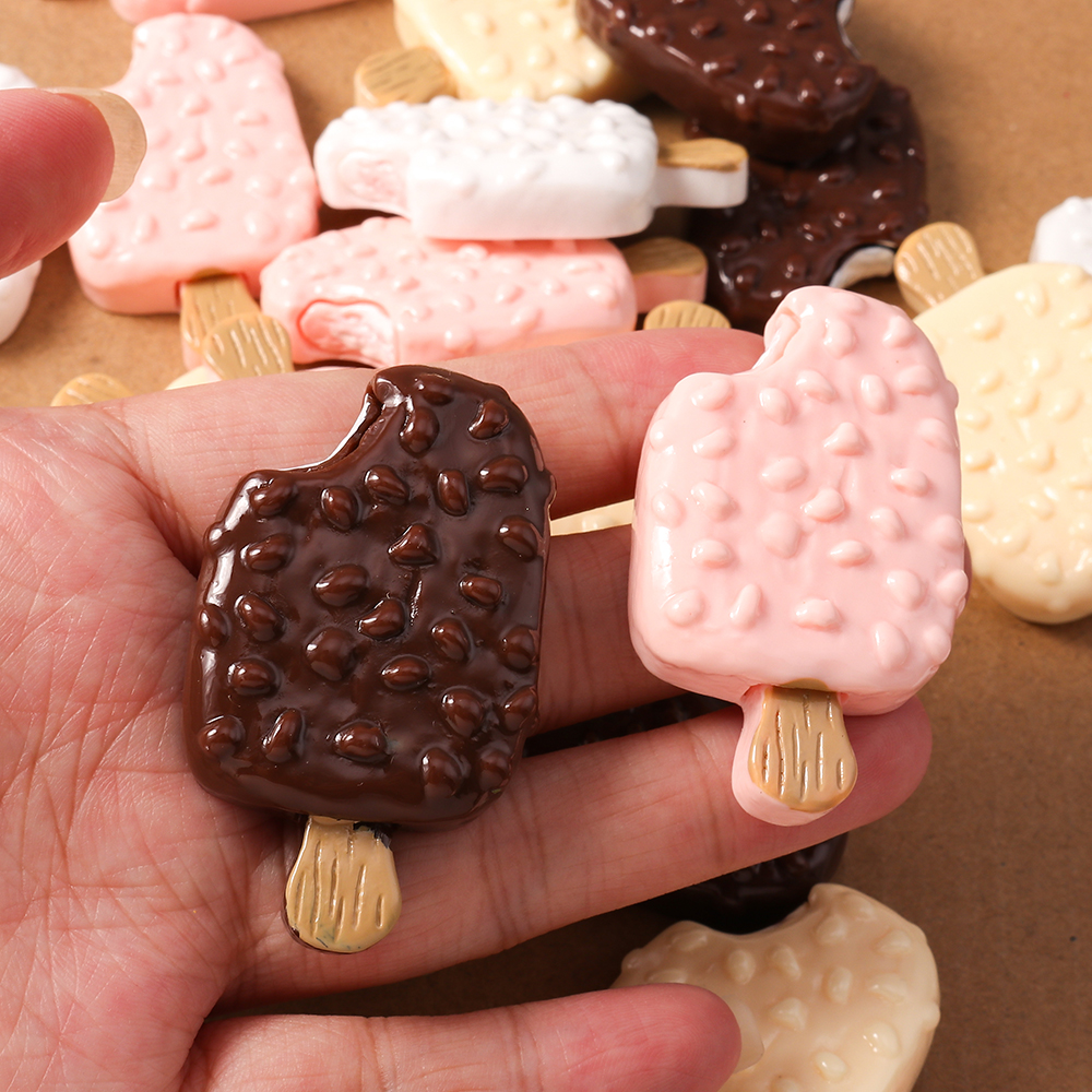4pcs Simulation Food Ice Cream - Craft Embellishment review and price