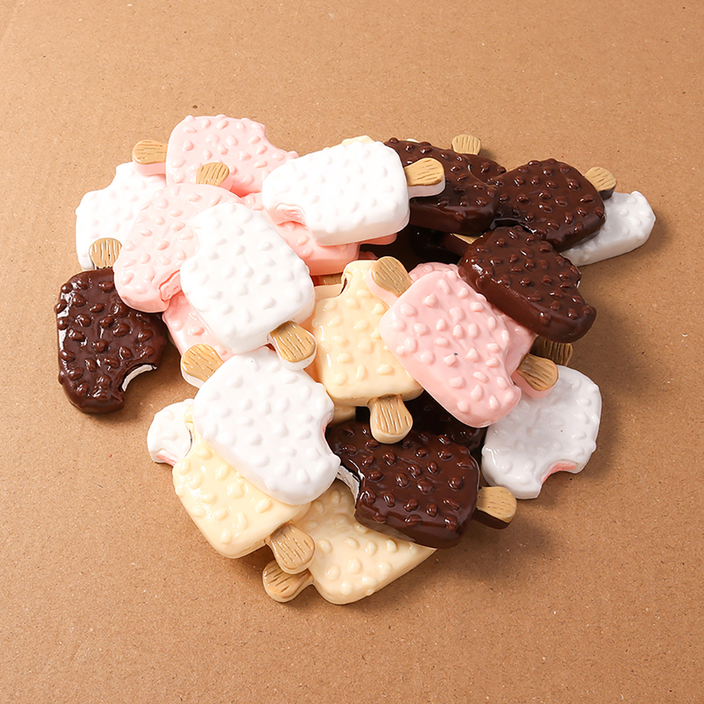 4pcs Simulation Food Ice Cream - Craft Embellishment review and price