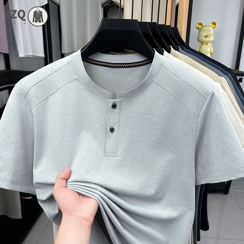 2026 Fashion Men's Henley Neck - Embellish Knit review and price