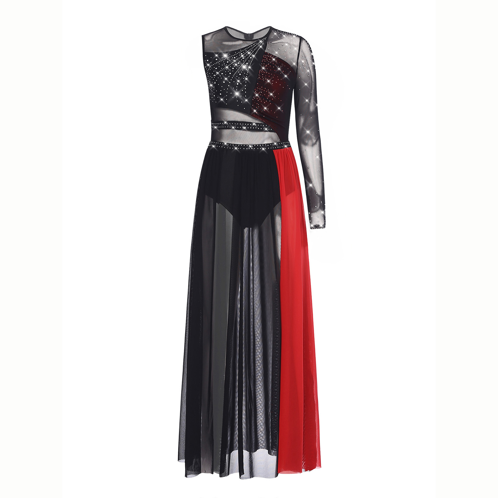 Women Lyrical Dance Costume Rh - Rhinestone Banding Trim review and price