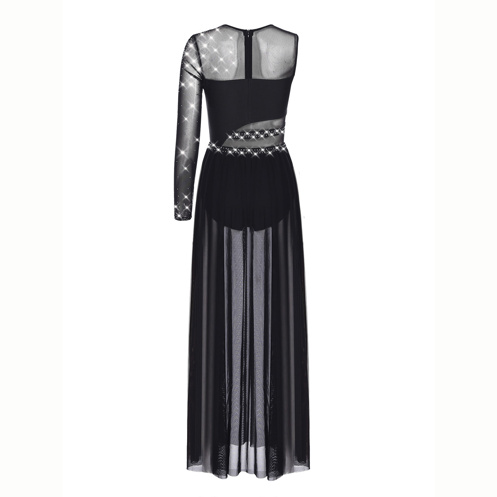 Women Lyrical Dance Costume Rh - Rhinestone Banding Trim review and price
