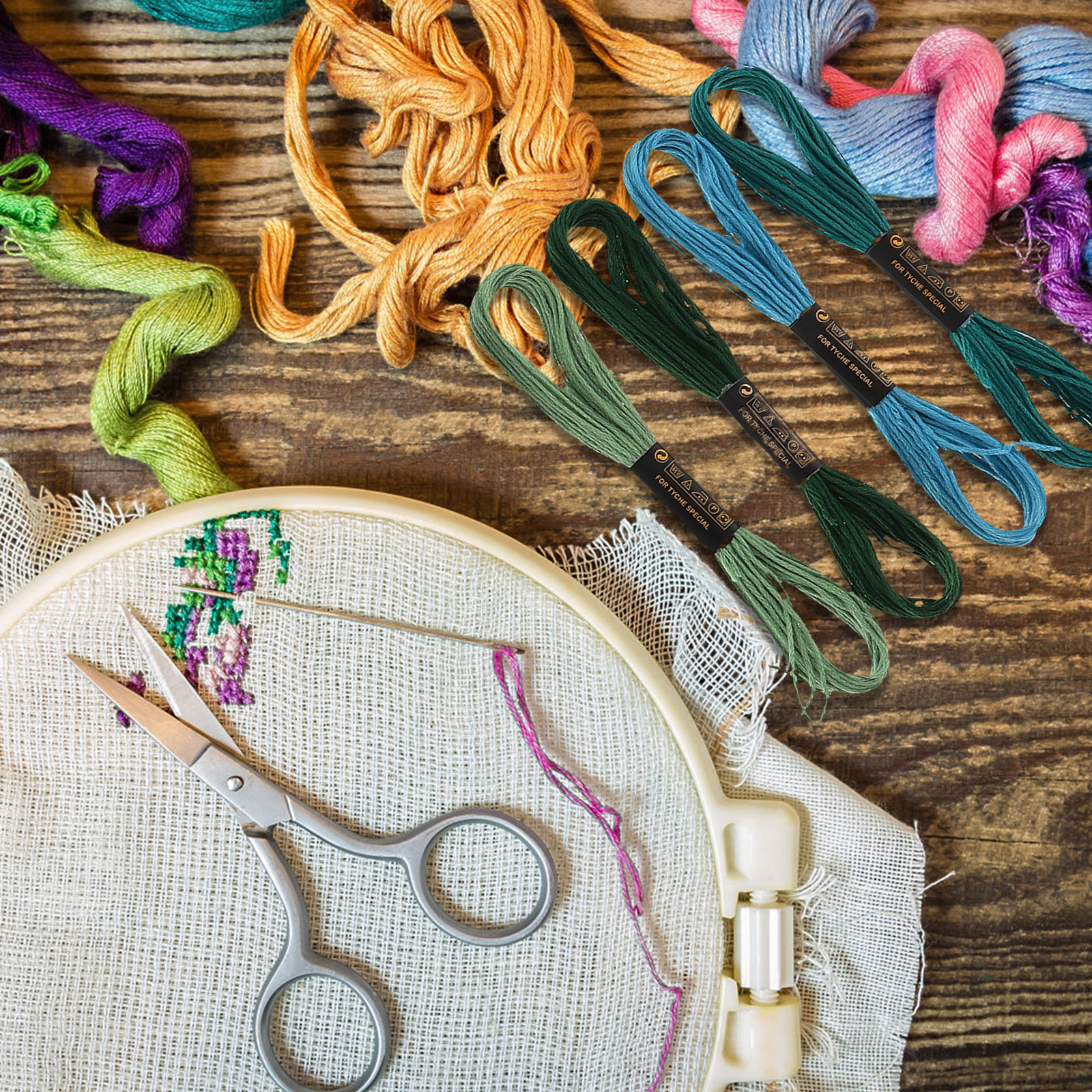 100pcs Embroidery Thread Cross - Embroidery Craft review and price