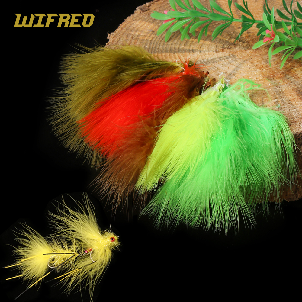 Wifreo 2packs Blood Quill Mara - Feather Trim Marabou review and price
