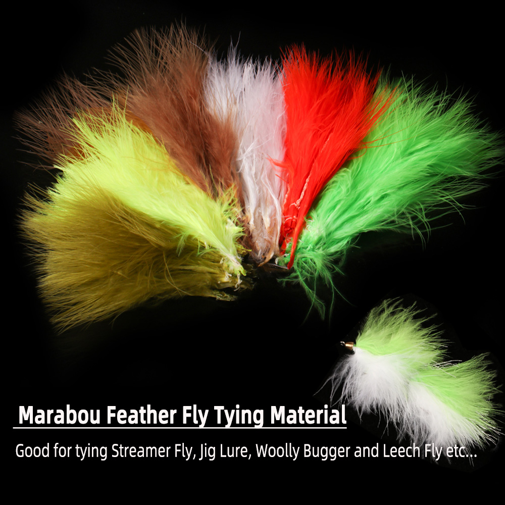 Wifreo 2packs Blood Quill Mara - Feather Trim Marabou review and price