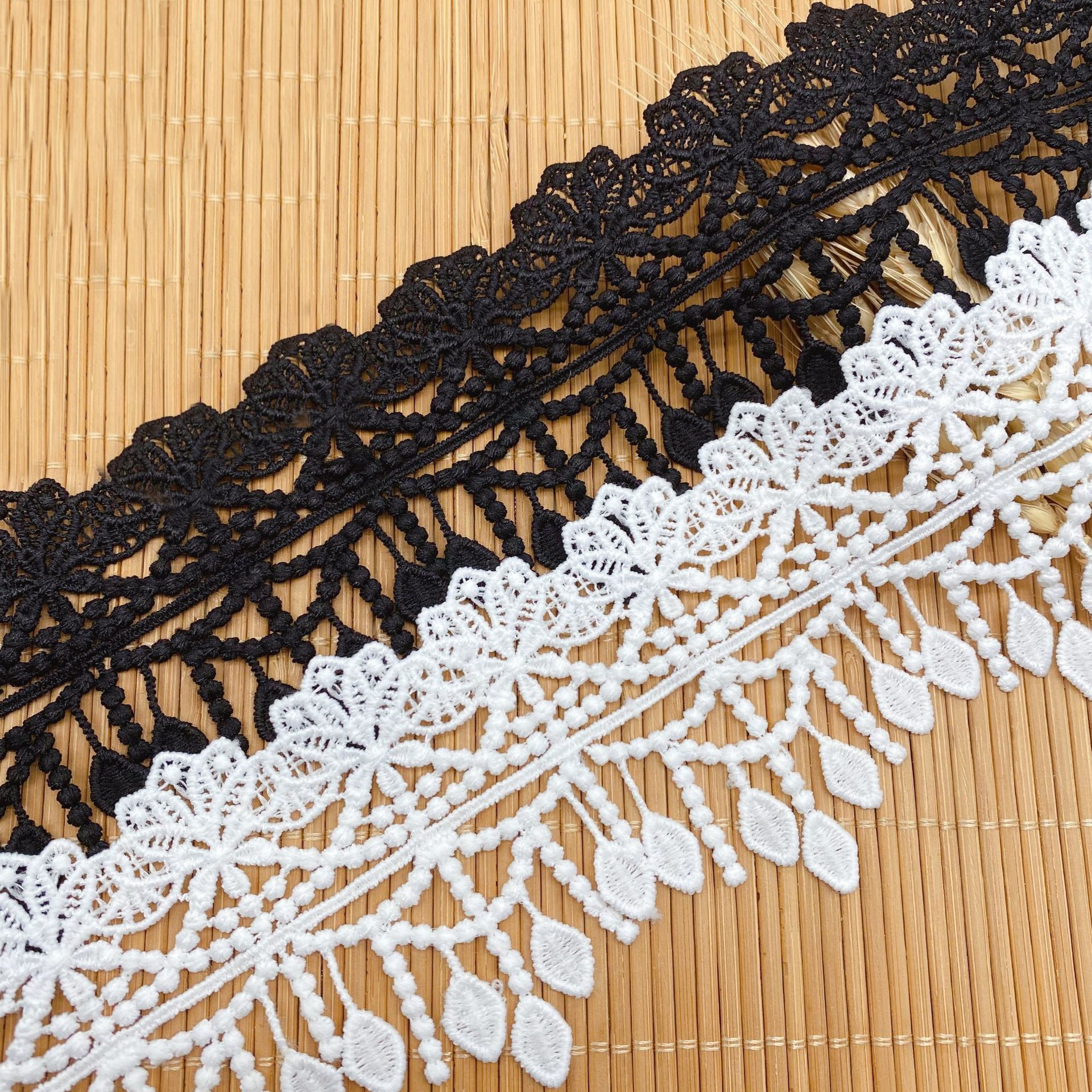 3Yards Embroidery Hollow Flowe - Lace Ribbon Trim review and price