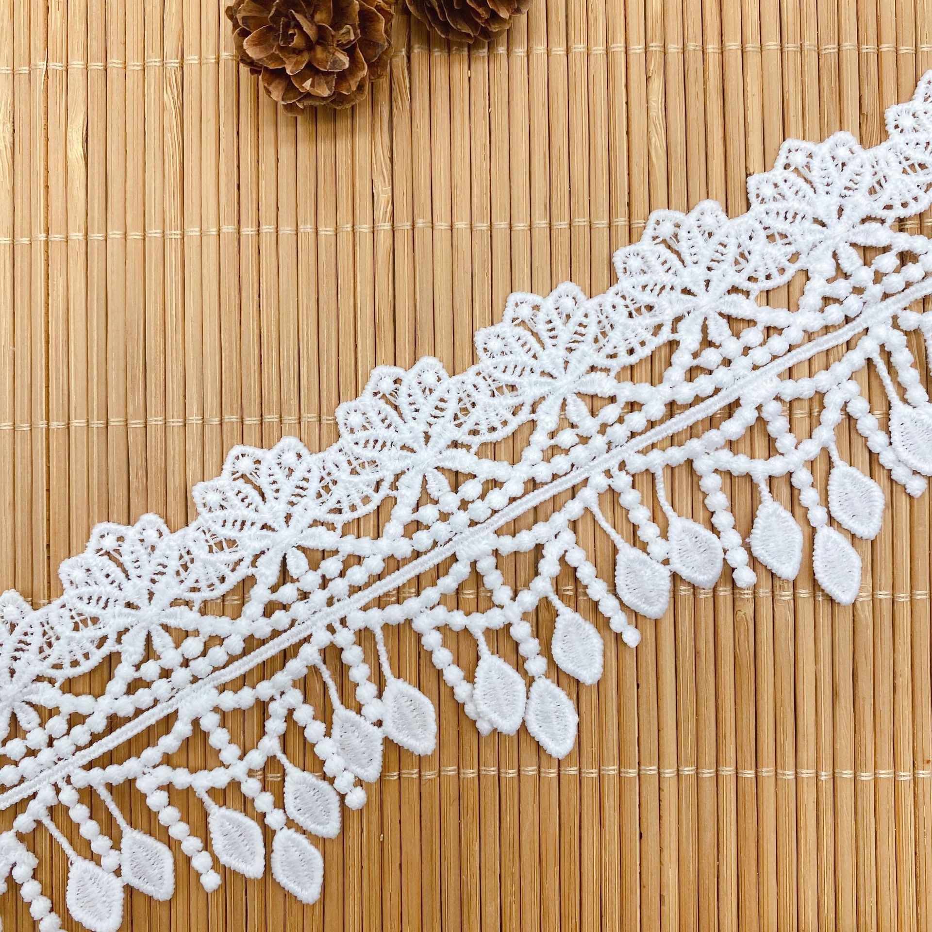 3Yards Embroidery Hollow Flowe - Lace Ribbon Trim review and price