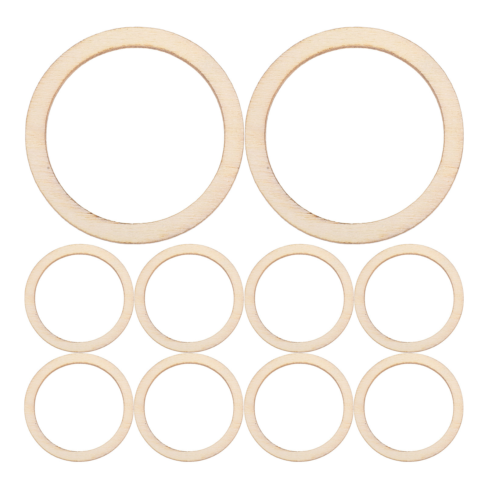 100Pcs Natural Wood Circle Emb - Christmas Craft Embellishment review and price