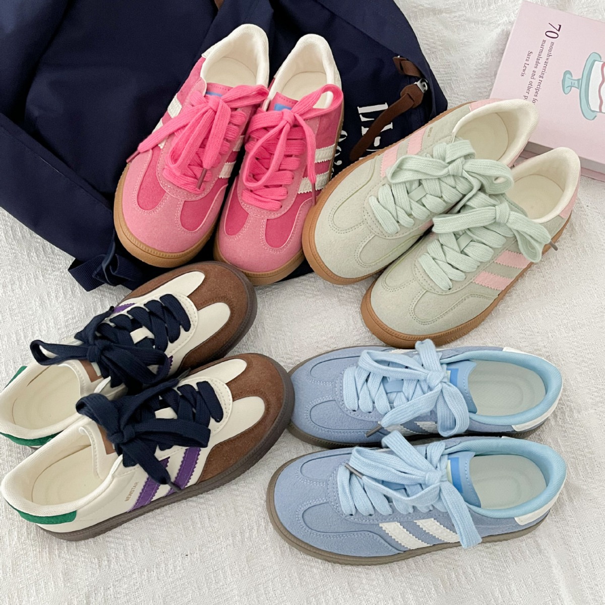 Vintage-style sneakers for wom - Guipure Lace Panel review and price