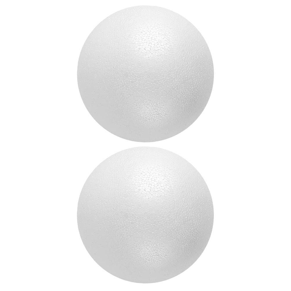 2Pcs Round Foam Spheres Lightw - Craft Embellishment review and price