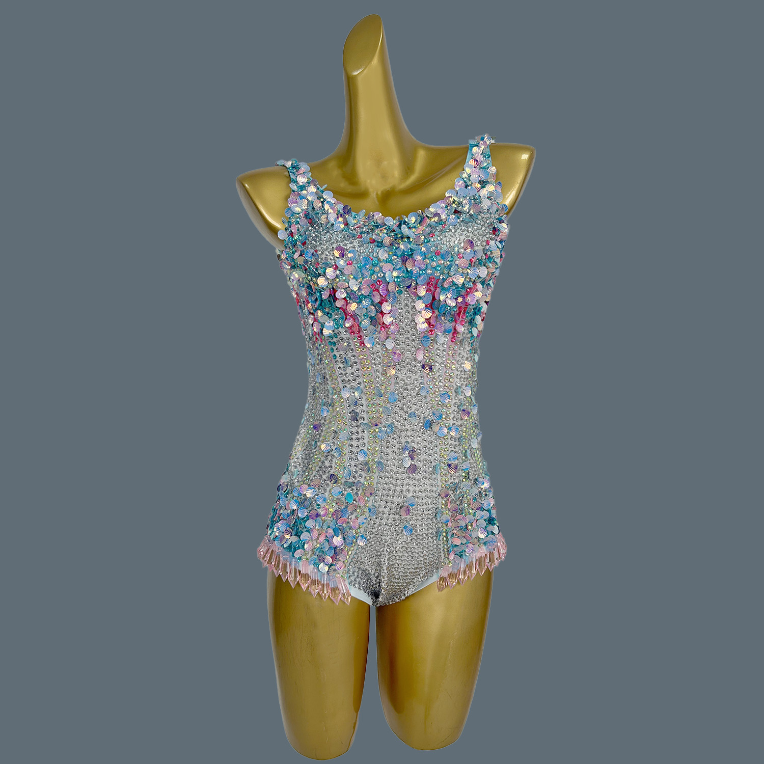 Women Sexy Stage Rhinestones S - Rhinestone Banding Trim review and price