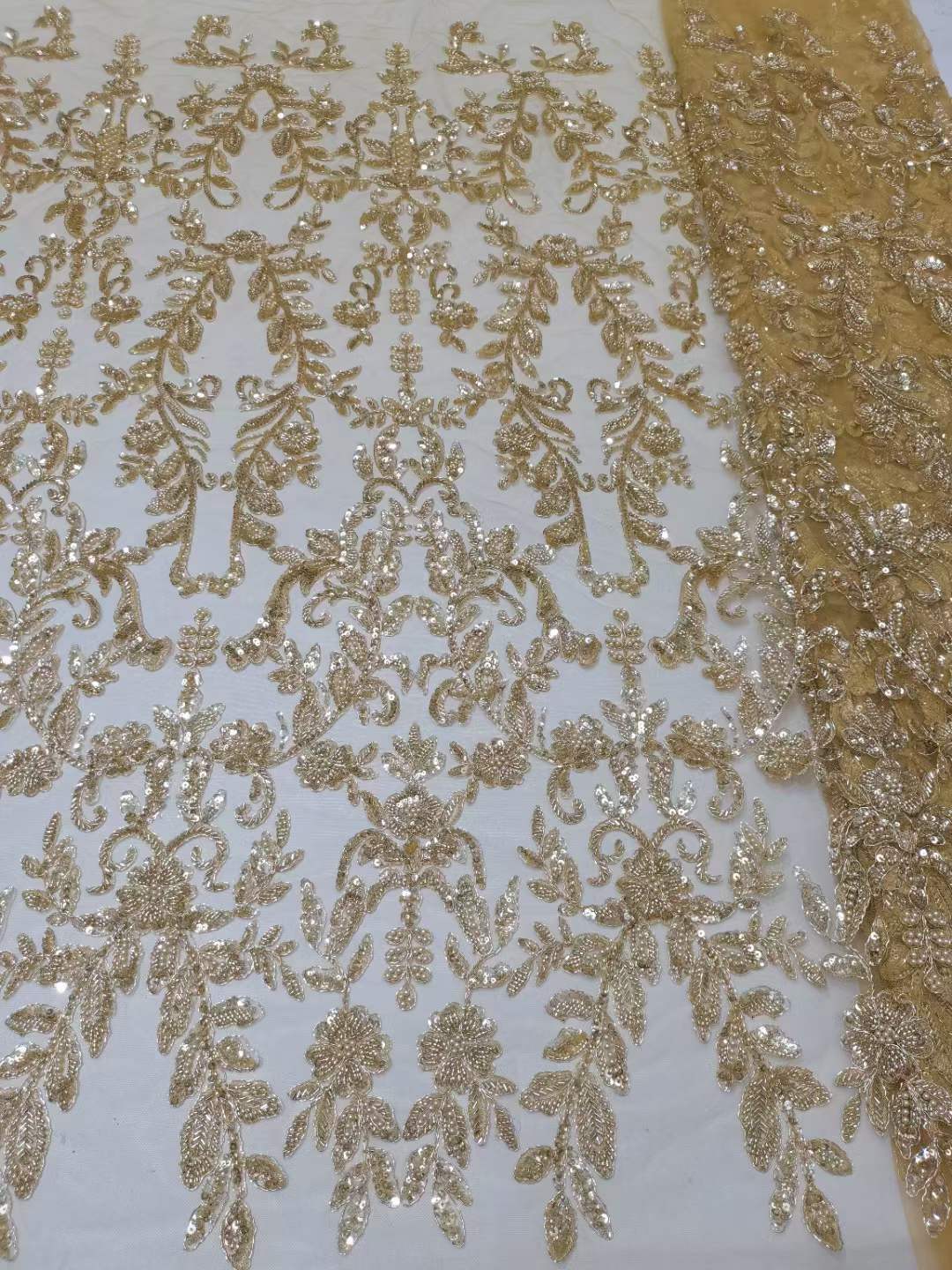 Custom Made Evening Party Gown - Crystal Mesh Fabric review and price