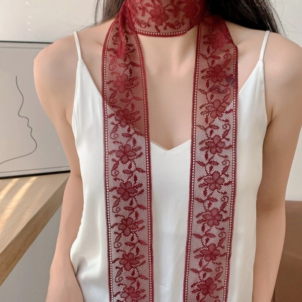 Stylish Floral Lace Printed Sc - Lace Ribbon Trim review and price