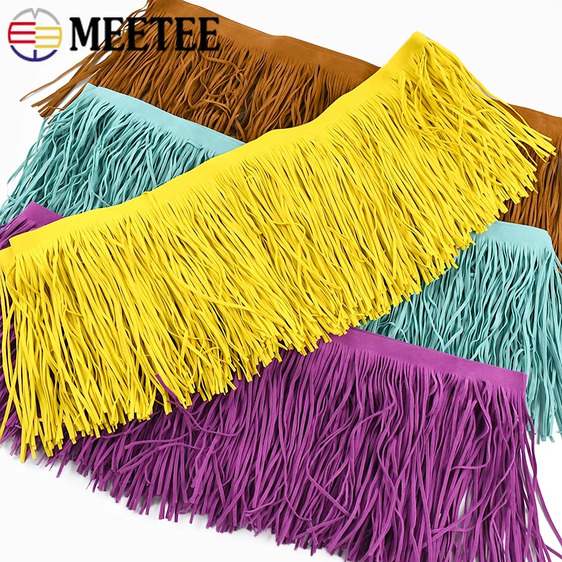 1-5M 15cm Suede Tassel Fringes - Fringe Ribbon Sewing review and price