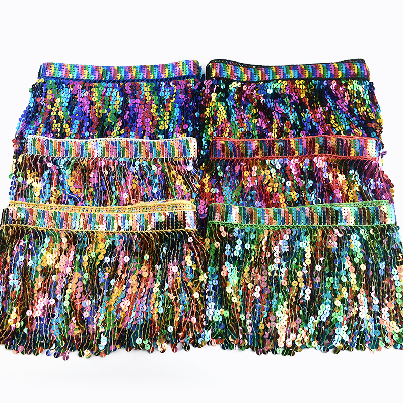 5/10Yards Sequin Fringe Tassel - Fringe Ribbon Sewing review and price