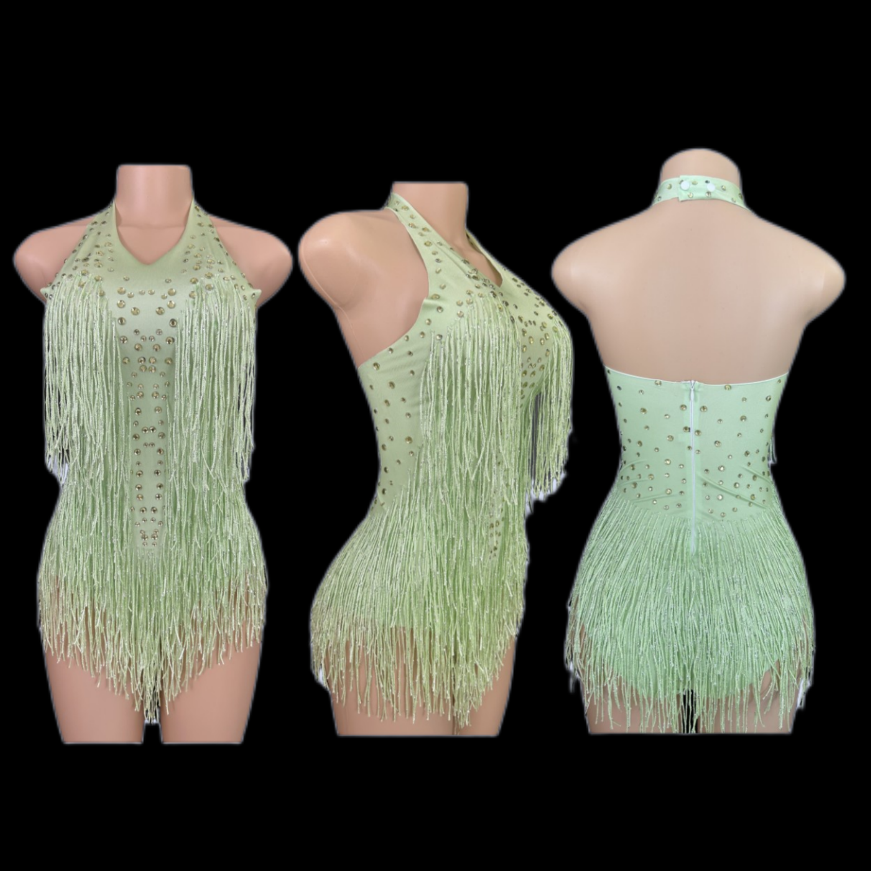 Sparkly Rhinestones Fringe Bod - Rhinestone Banding Trim review and price
