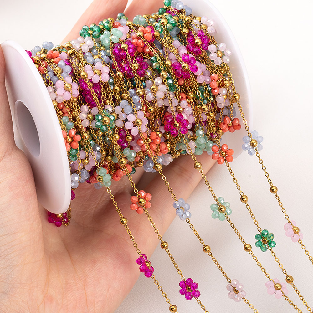 1 Meters Stainless Steel Chain - Embroidery Embellishments review and price