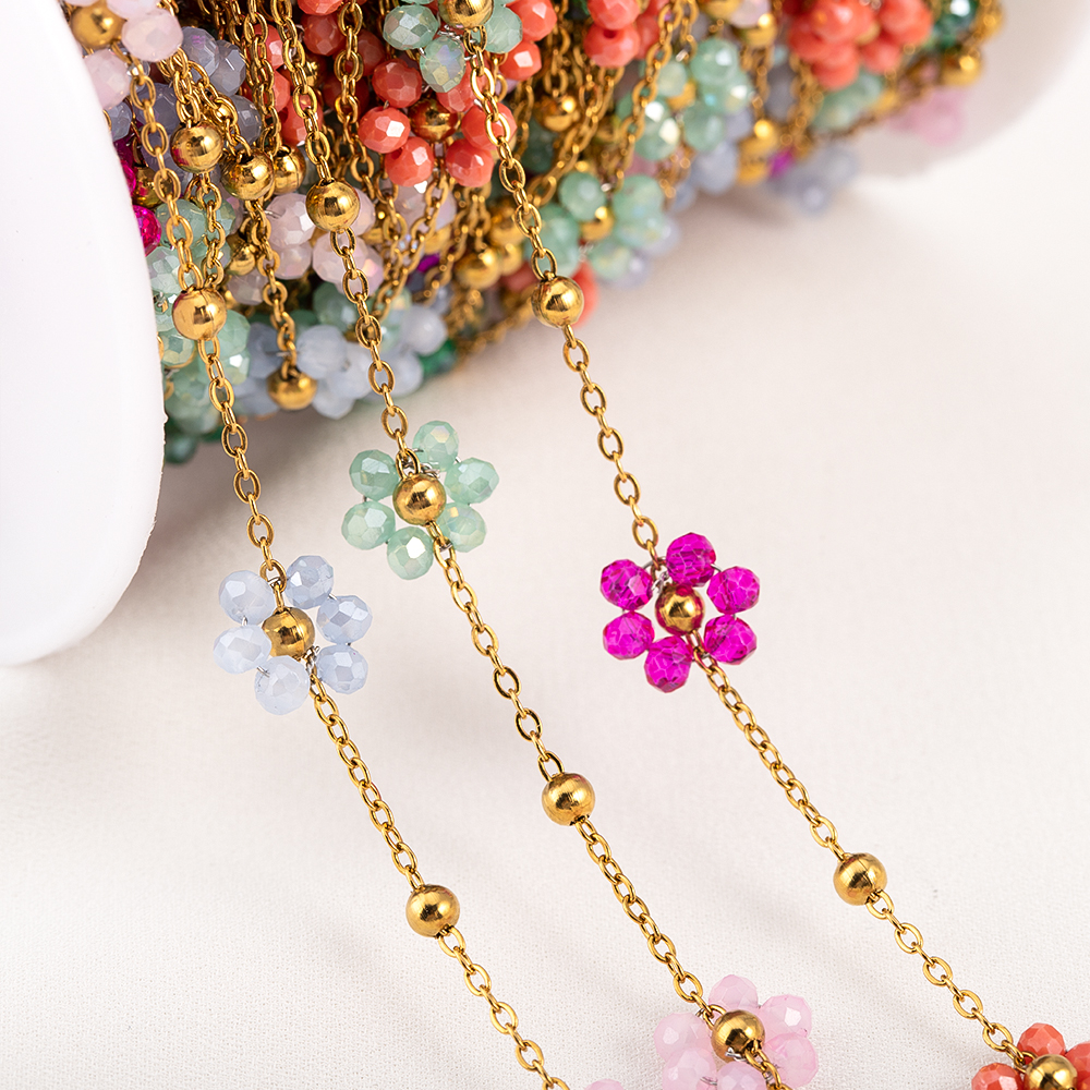 1 Meters Stainless Steel Chain - Embroidery Embellishments review and price
