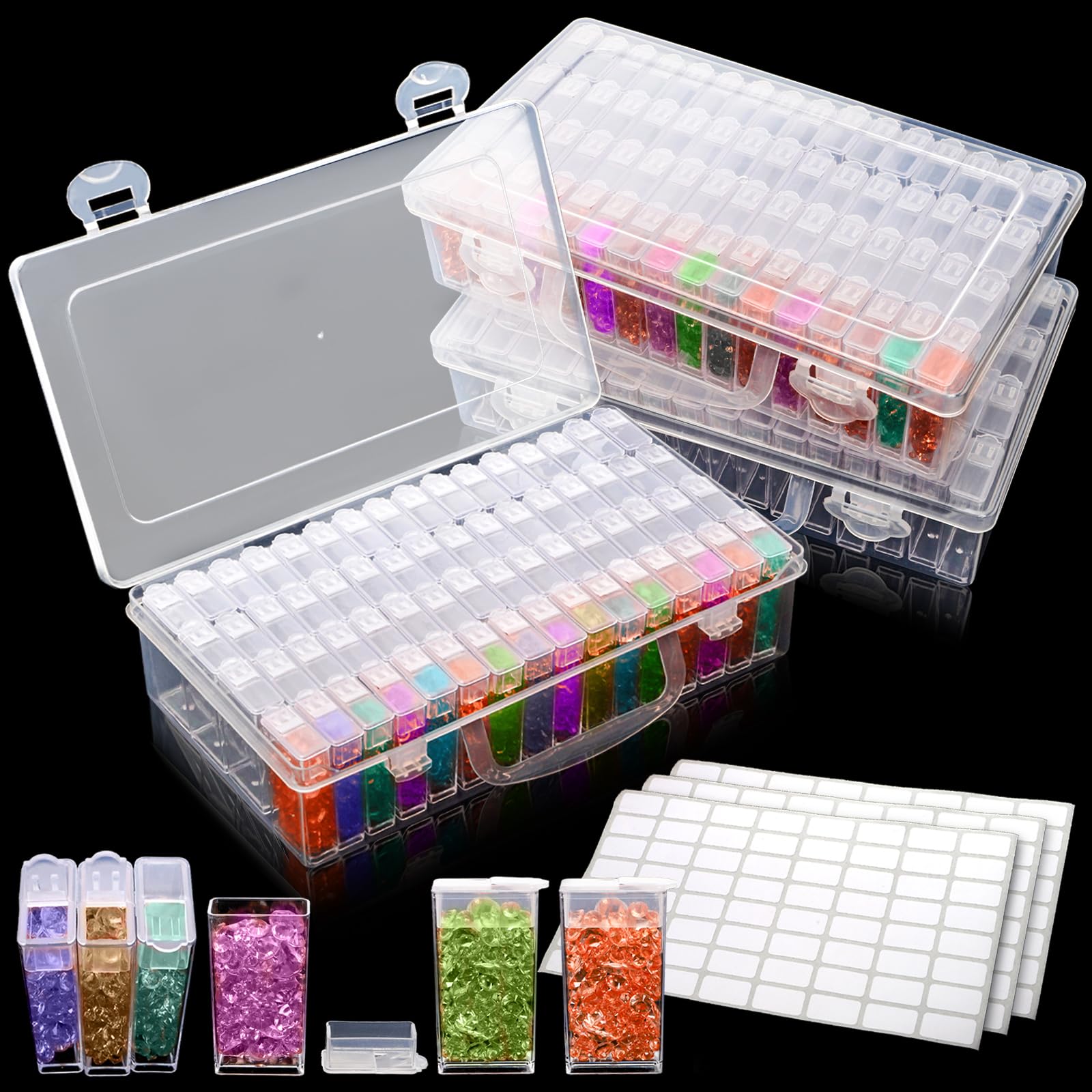 Diamond Art Storage Containers - Embroidery Embellishments review and price