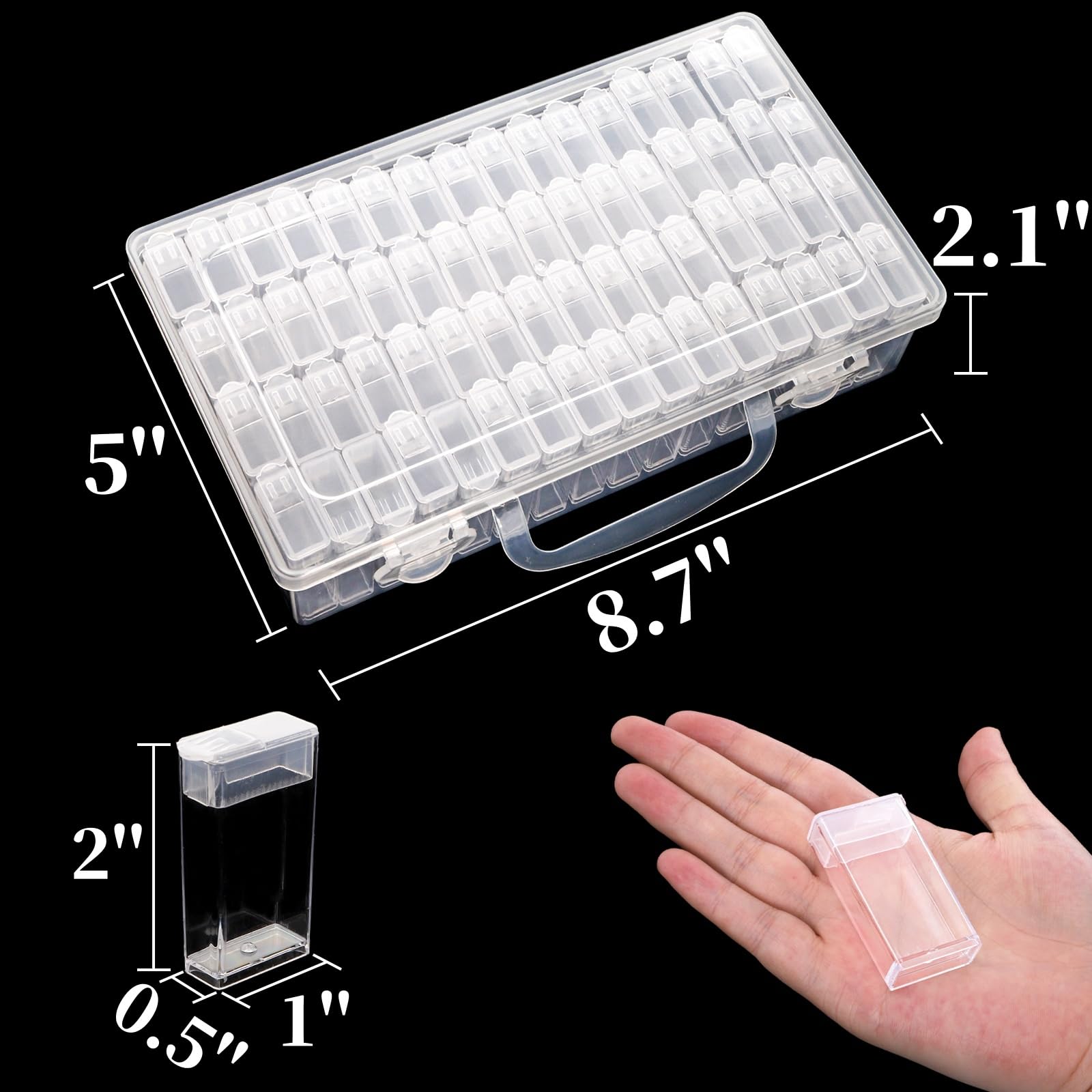Diamond Art Storage Containers - Embroidery Embellishments review and price
