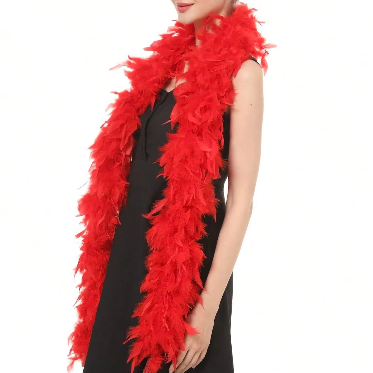 Red Marabou Feather Boa Trim F - Feather Trim Marabou review and price