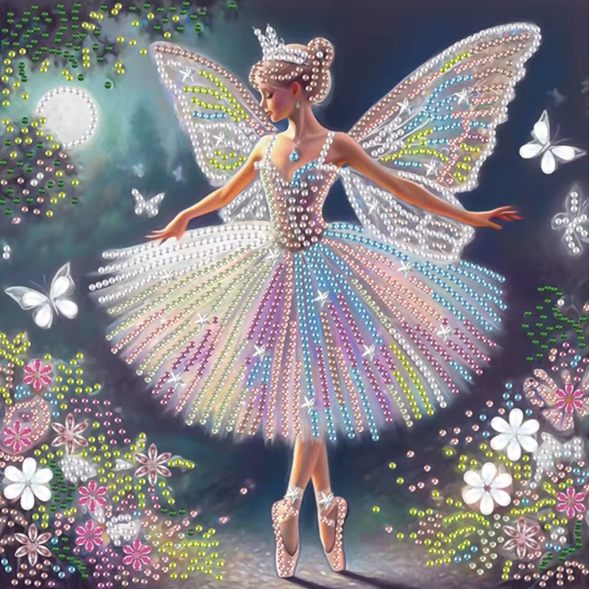 Butterfly Fairy Pattern Series - Embroidery Embellishments review and price