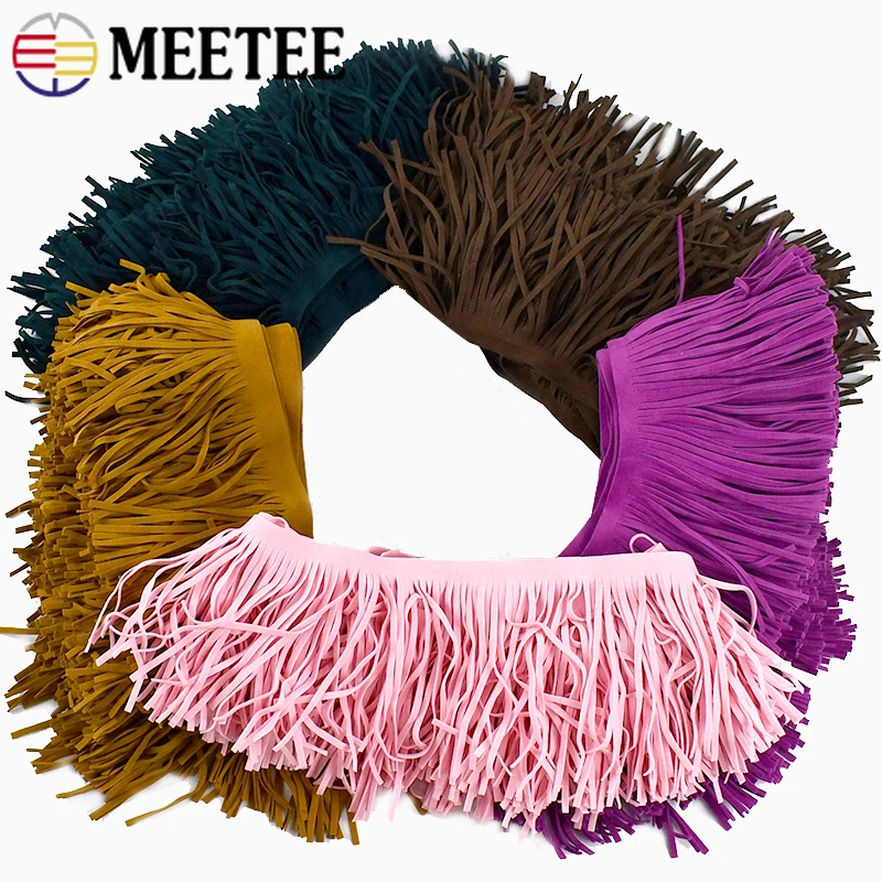 5Meters Meetee 10-30cm Suede T - Fringe Ribbon Sewing review and price