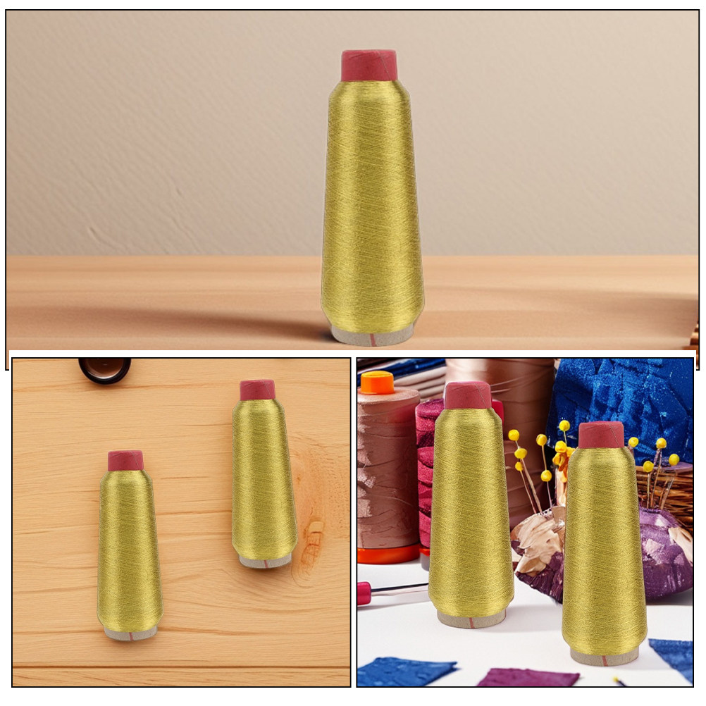 2 Rolls Metallic Golden Glitte - Embroidery Craft review and price