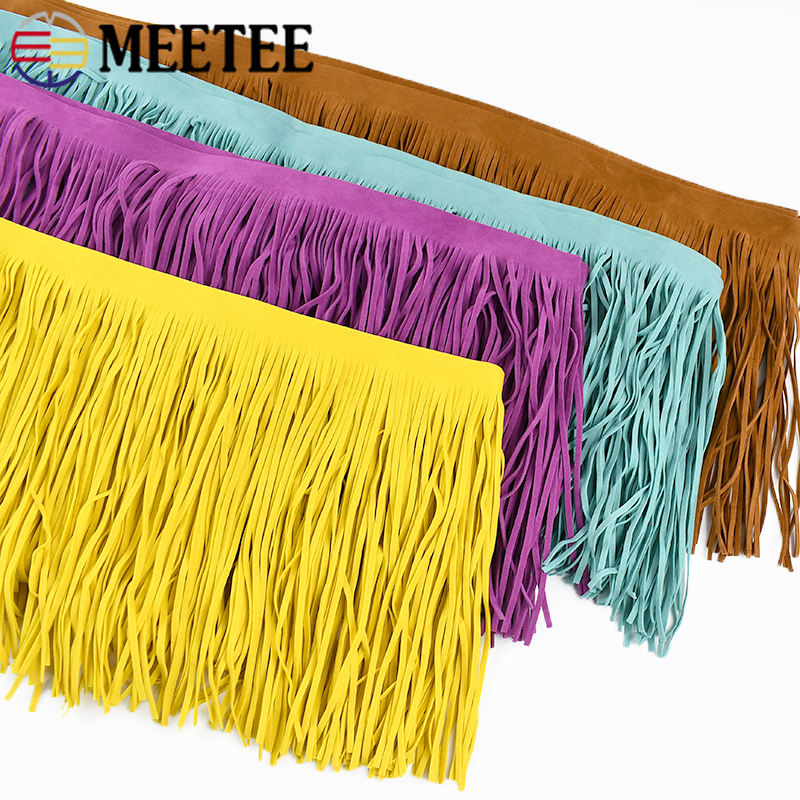 1-5M 15cm Suede Tassel Fringes - Fringe Ribbon Sewing review and price