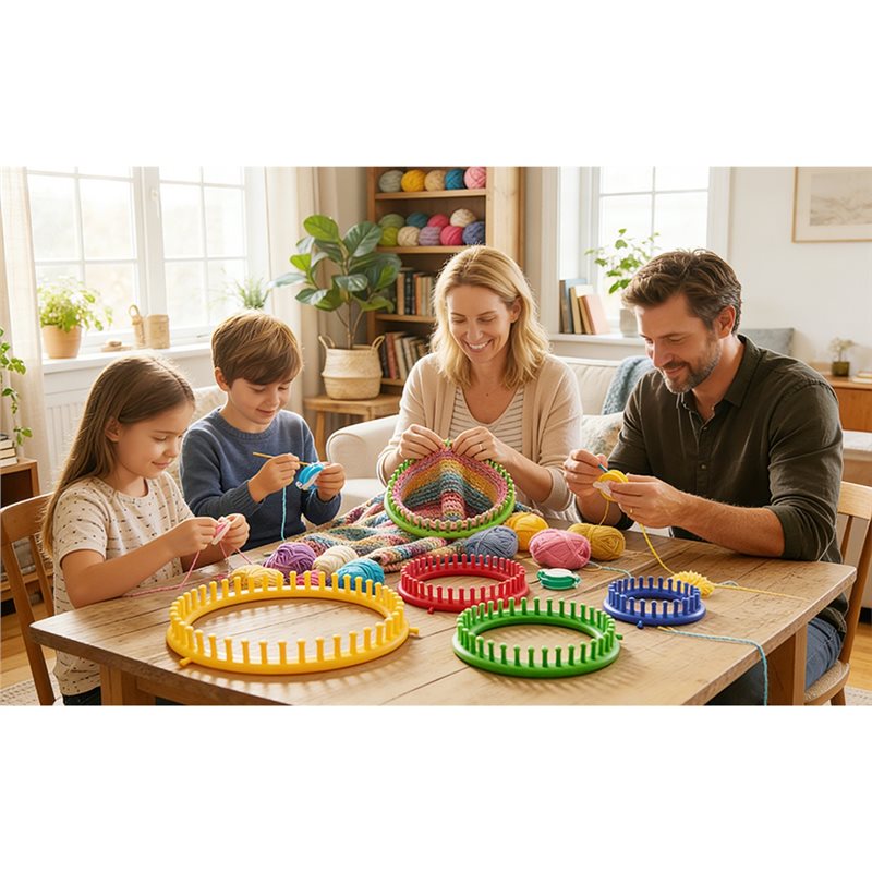 Round Knitting Loom For Hats S - Pom Pom Maker Tool review and price