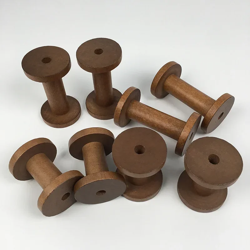 1Pc Vintage Wooden Spools DIY  - Organza Ribbon Spool review and price