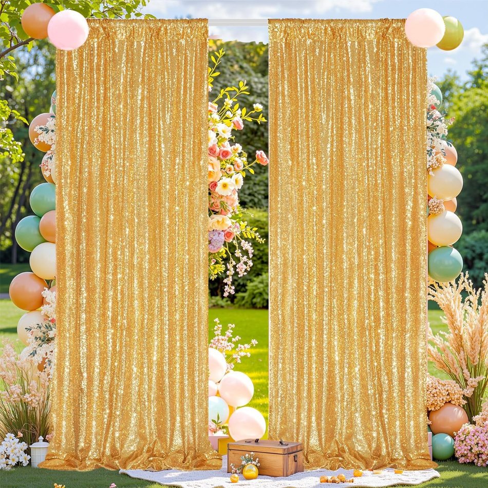 Silver Sequin Backdrop Curtain - Sequin Fabric Panel review and price