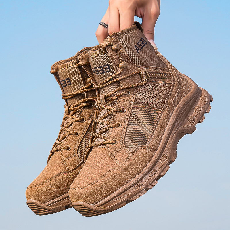 Men's Military Tactical Boots  - Guipure Lace Panel review and price