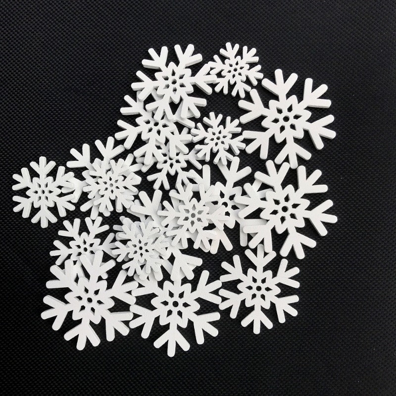 50pcs 20mm 25mm 30mm 35mm Mix  - Christmas Craft Embellishment review and price