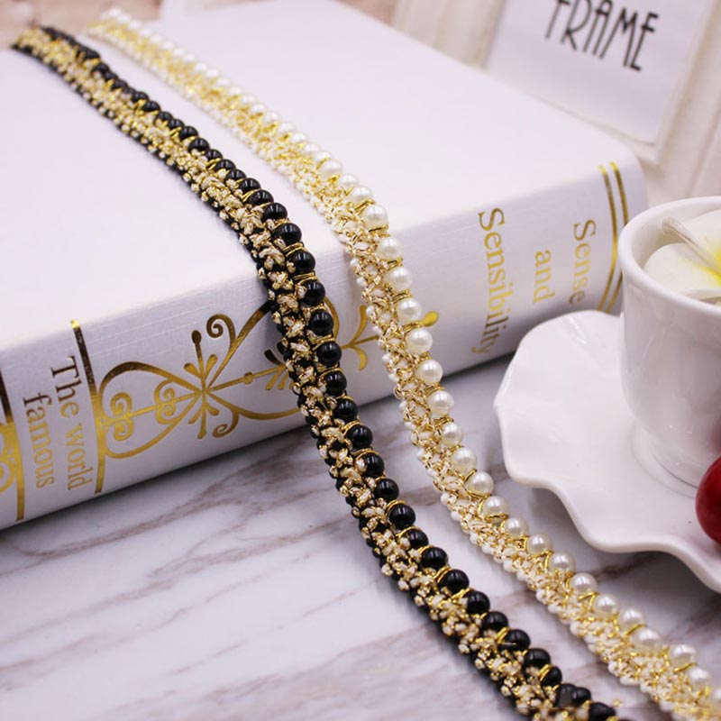 10yards DIY accessories Pearl  - Fringe Ribbon Sewing review and price