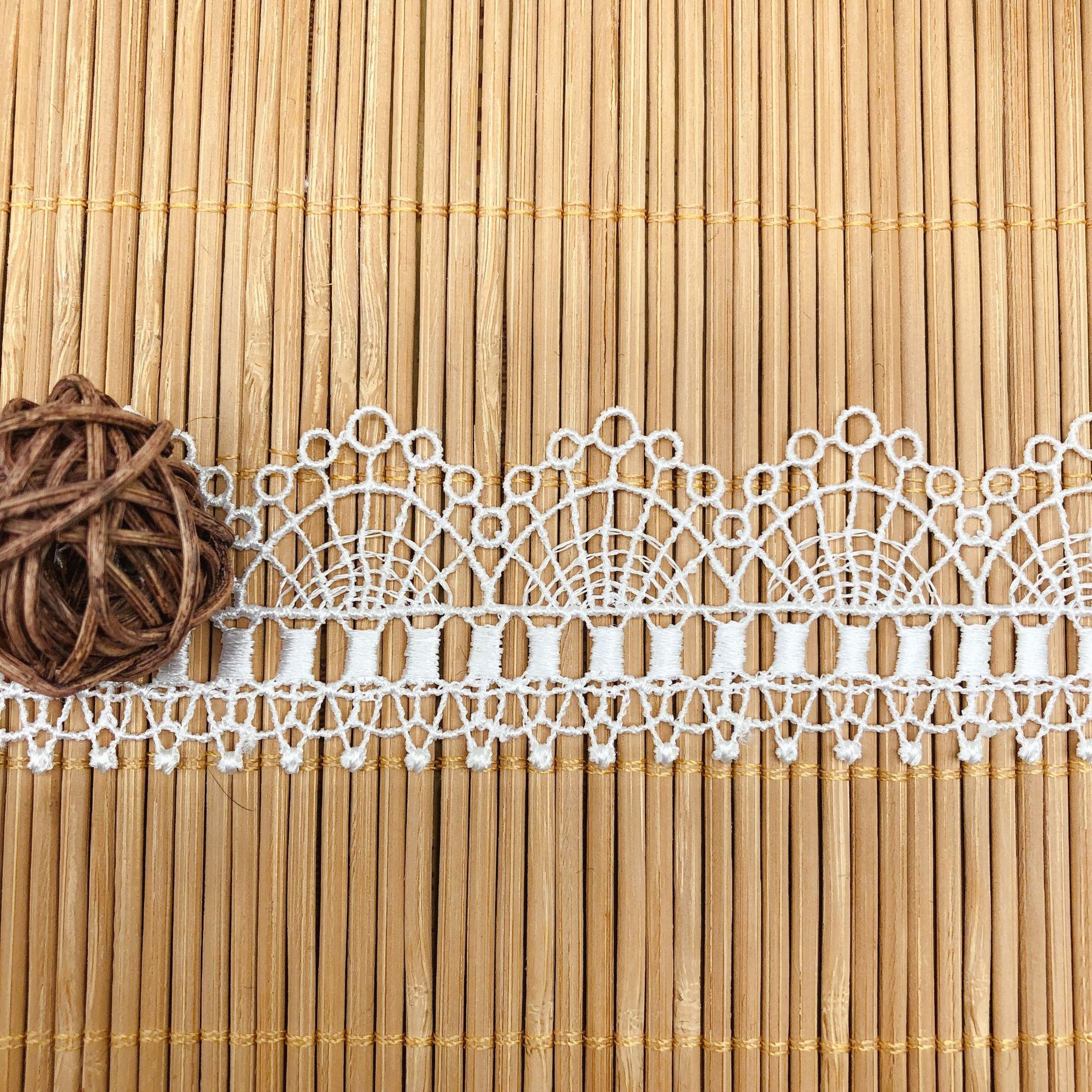 Hollow Embroidery Clavicle Cha - Lace Ribbon Trim review and price