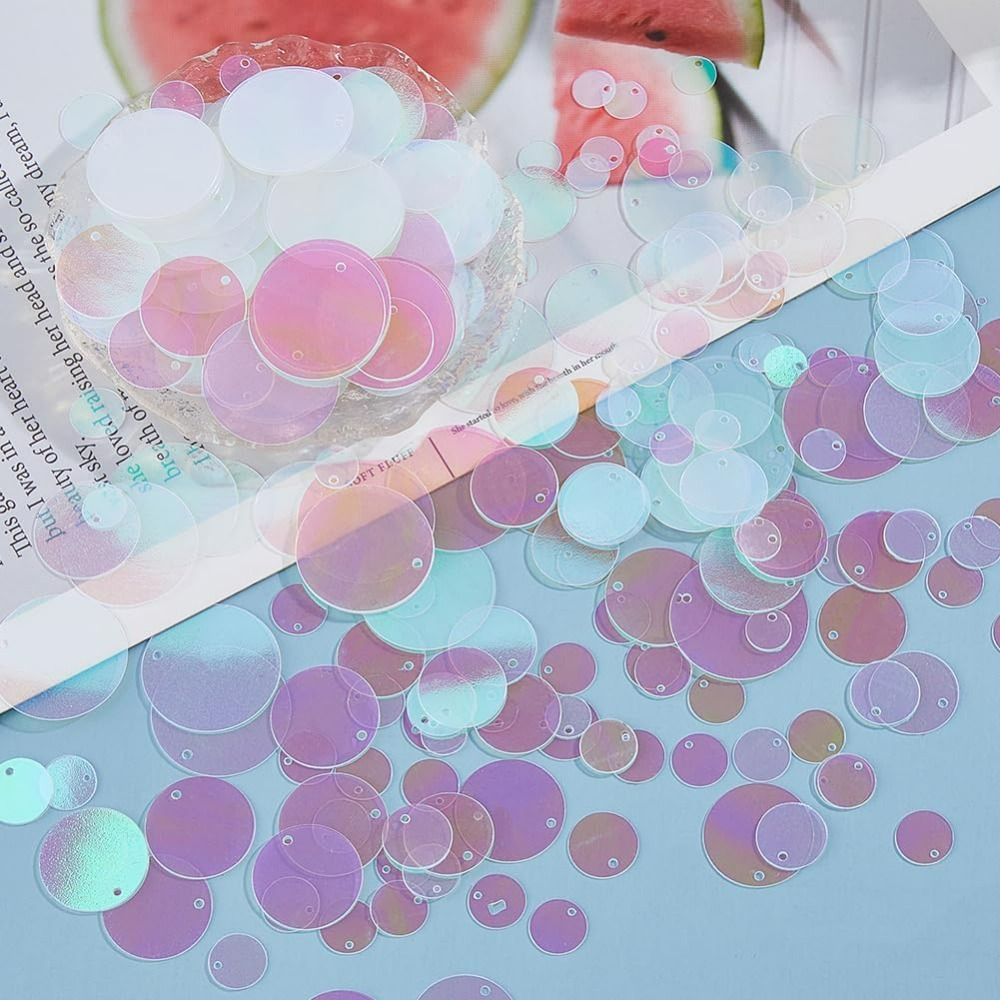 1800Pcs 6 Sizes Loose Sequin F - Embroidery Craft review and price