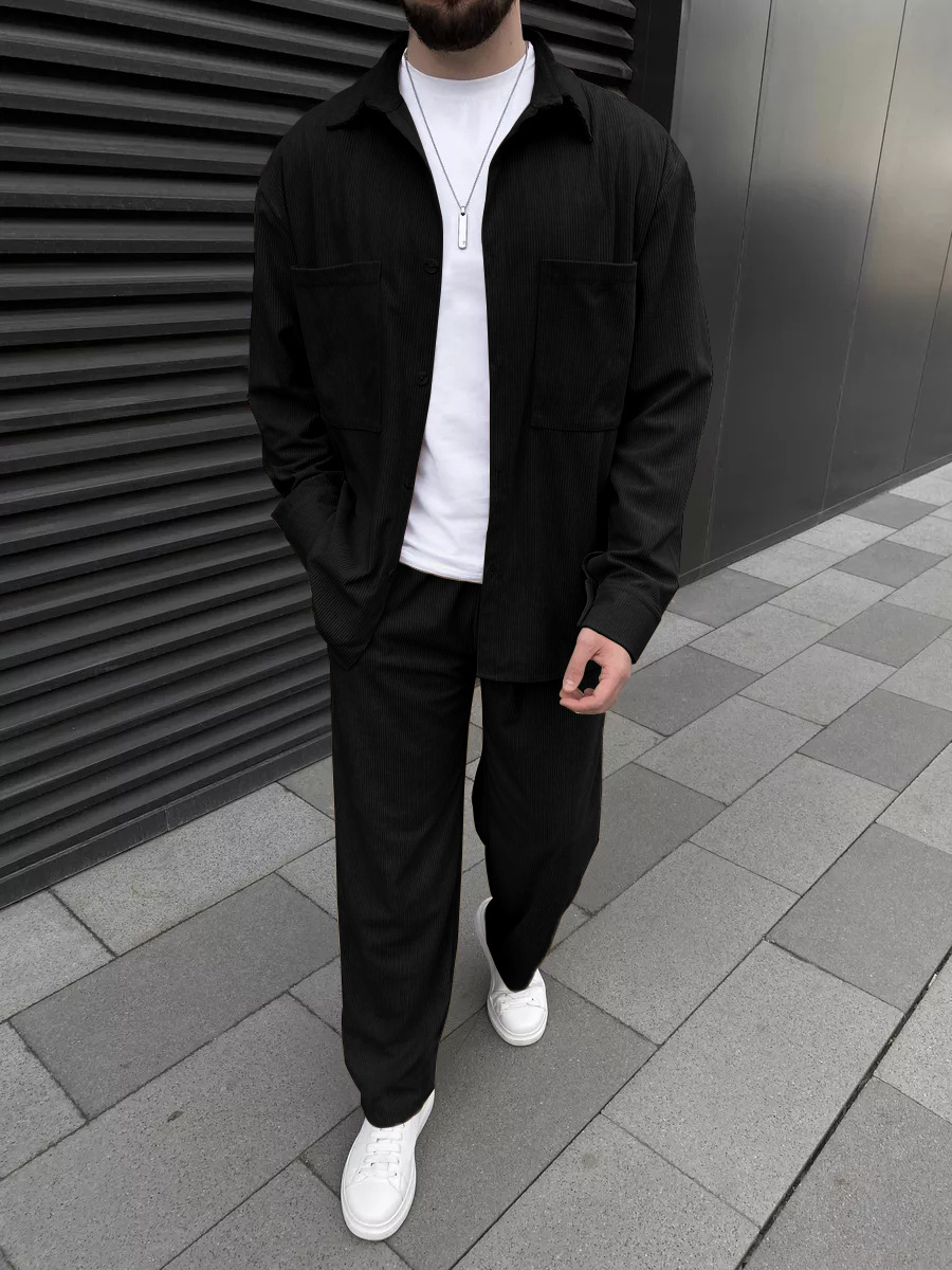 Men's corduroy two-piece outfi - Embellish Knit review and price