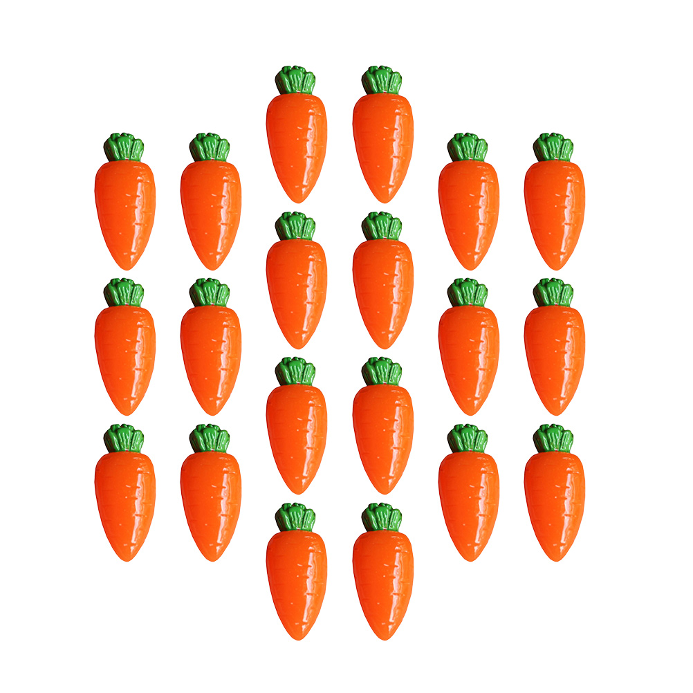  20 Pcs Simulated Carrot Acces - Embellishments For Scrapbooking review and price