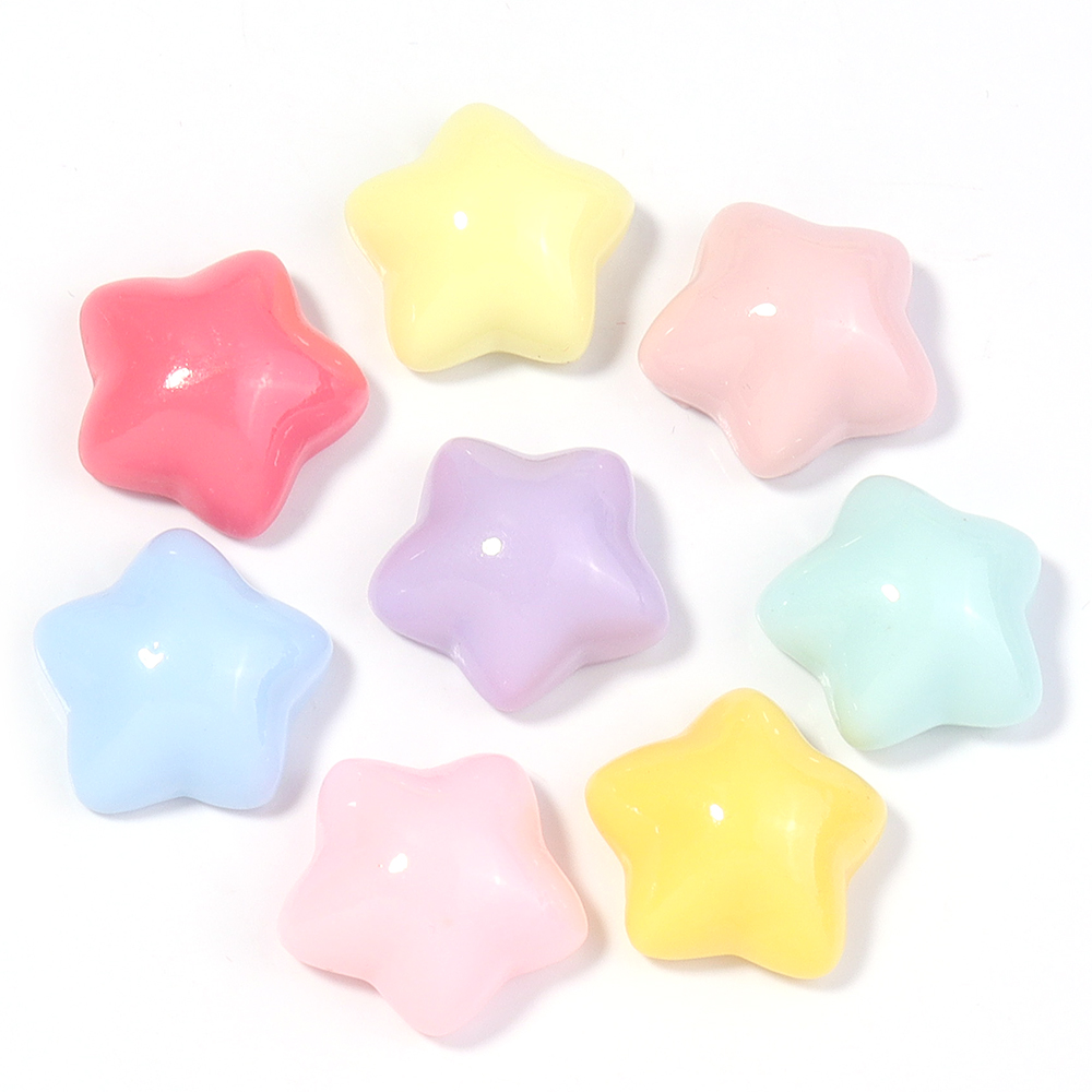 50pcs/lot 16mm Colorful Star R - Craft Embellishment review and price