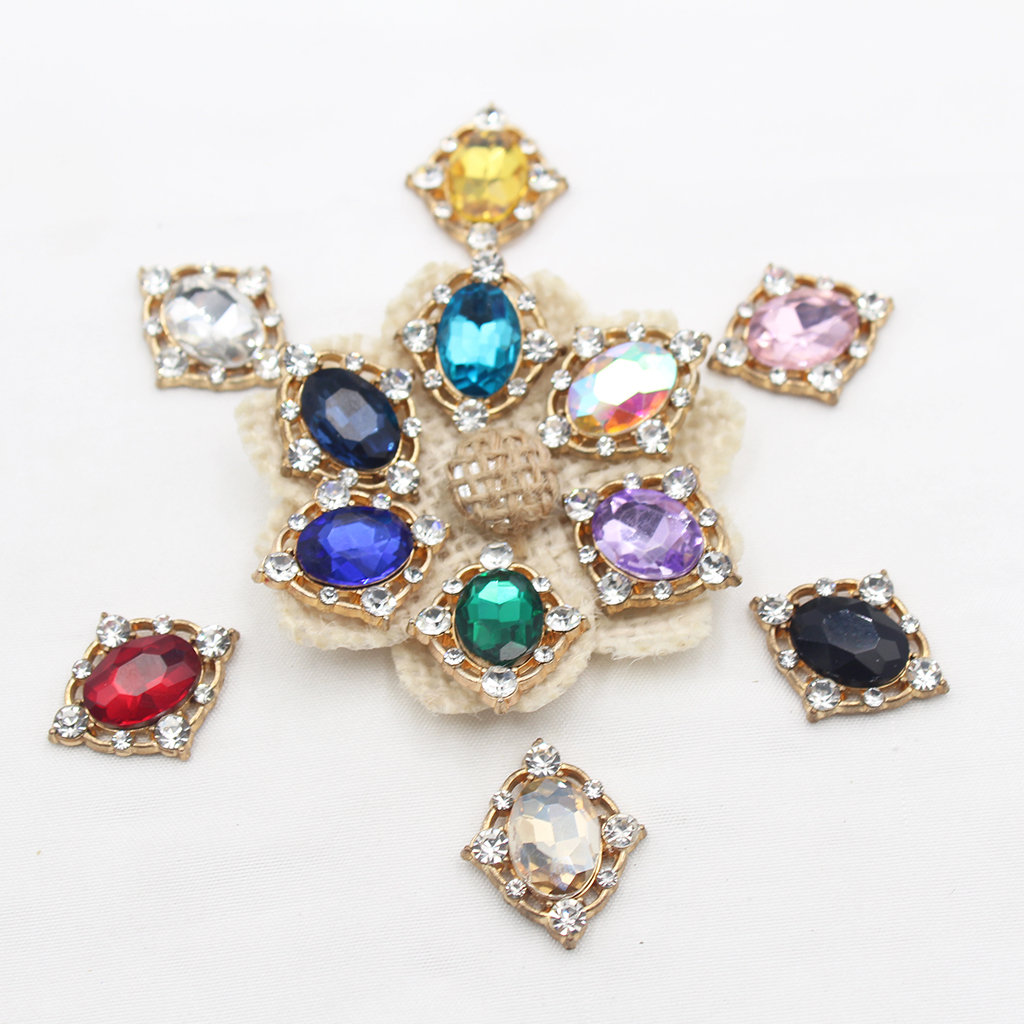 10Pcs Vintage Crystal Sew on C - Craft Embellishment review and price