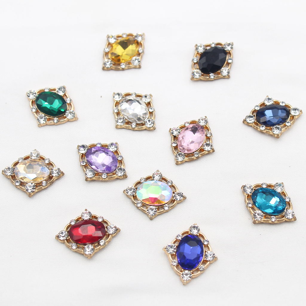 10Pcs Vintage Crystal Sew on C - Craft Embellishment review and price