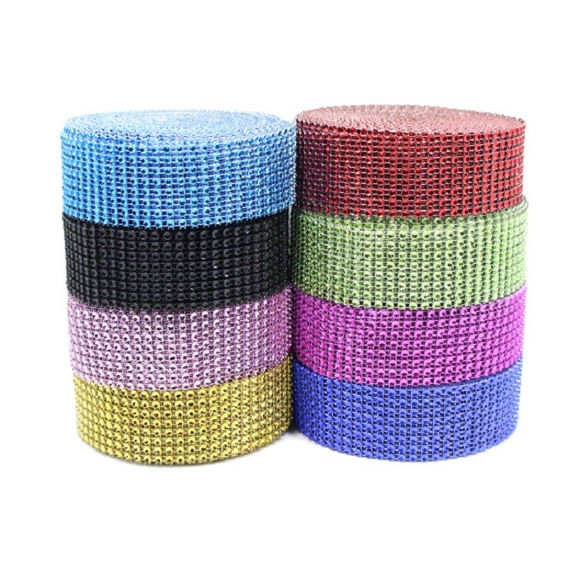 2Yard 4CM Gold Silver DIY Diam - Crystal Mesh Fabric review and price