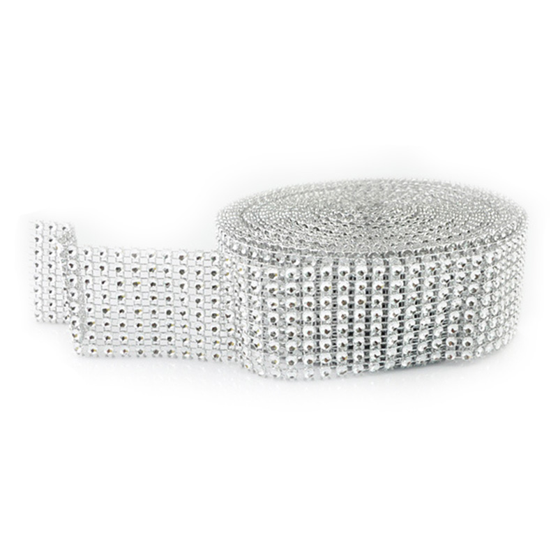 2Yard 4CM Gold Silver DIY Diam - Crystal Mesh Fabric review and price