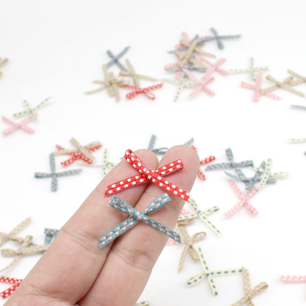 100pcs 2cm*3cm  Bowknot  Small - Embellishments For Scrapbooking review and price