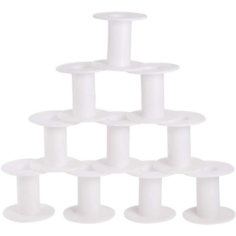 20pcs Empty Plastic Spools 2 I - Organza Ribbon Spool review and price