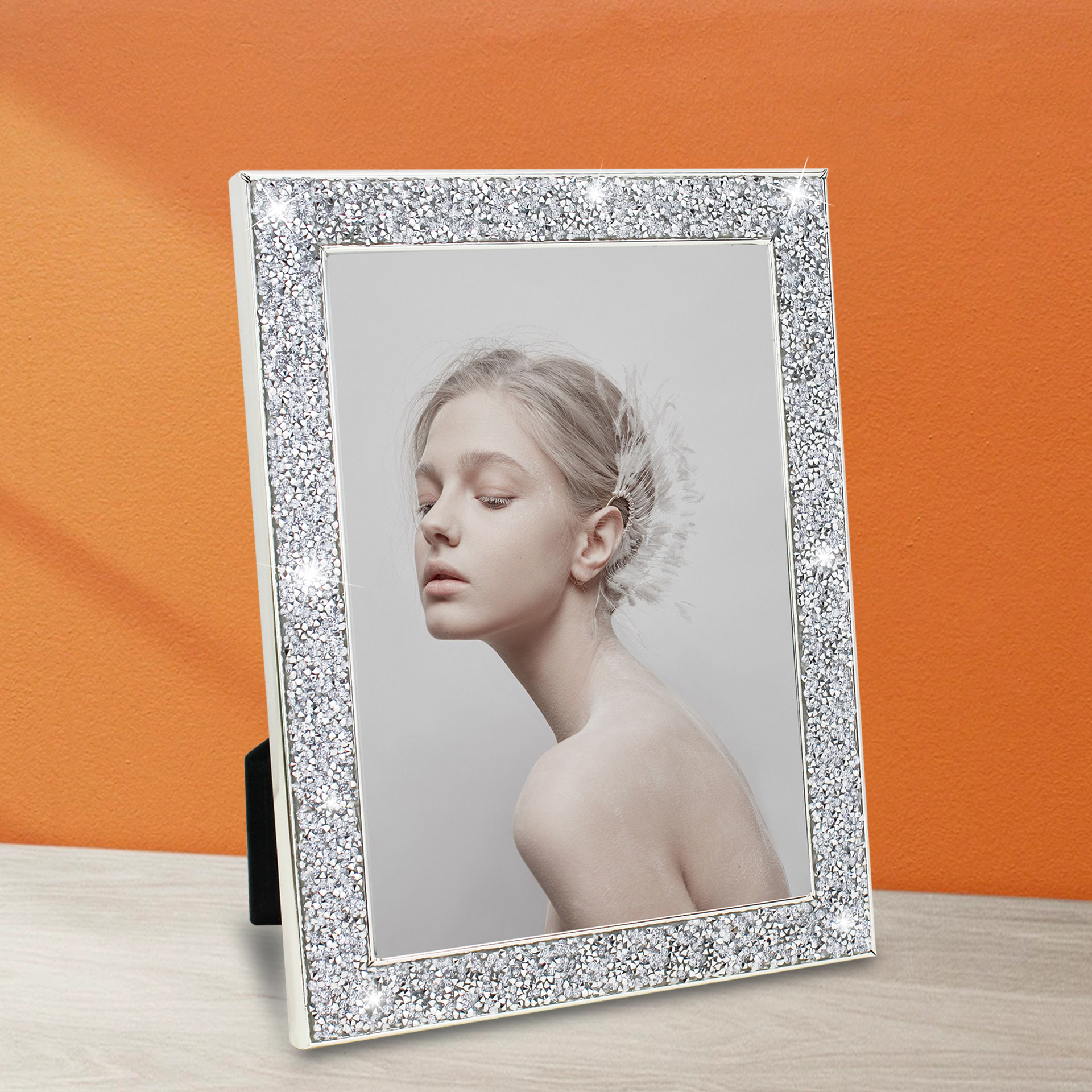 7-Inch Metallic Plated Picture - Sequin Fabric Panel review and price