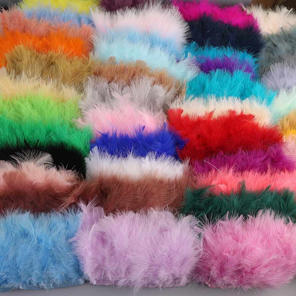 10-15cm Turkey Feathers Trim F - Feather Trim Marabou review and price