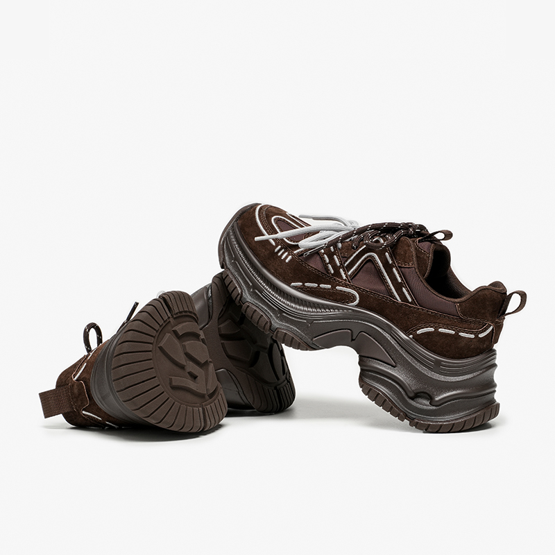 BBEAUTODAY Chunky Sneakers Wom - Guipure Lace Panel review and price