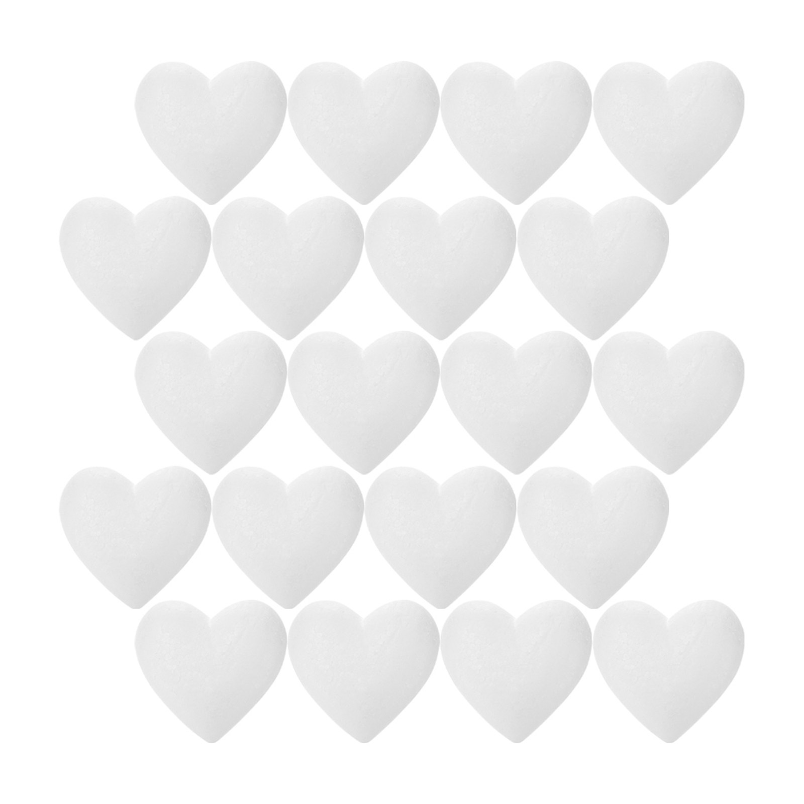 20Pcs Blank Heart Foam Balls L - Craft Embellishment review and price